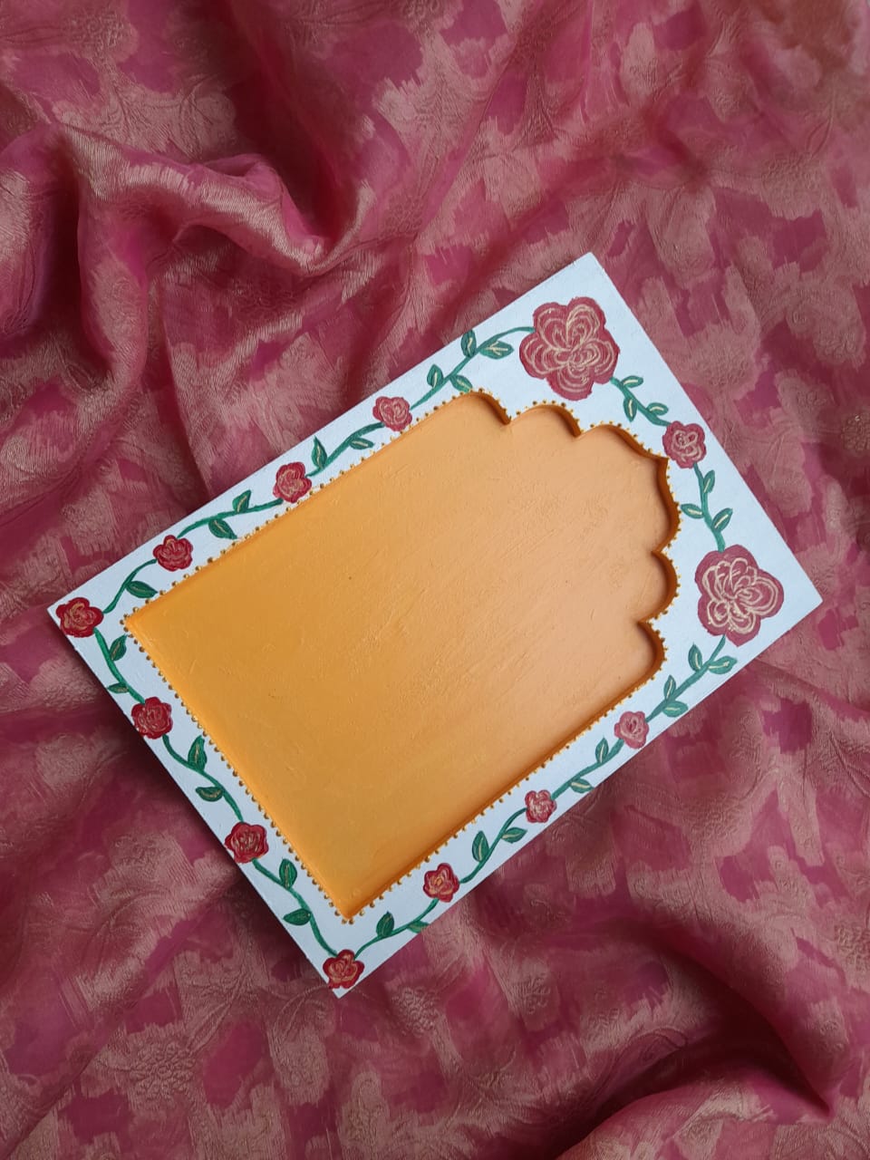 Jharoka Frame Acrylic Paint